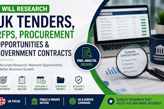 research UK tenders, rfp, procurement opportunities and government contract