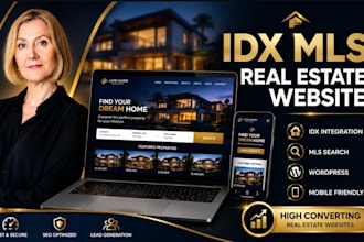 build realtor agent real estate website with idx mls integration in wordpress