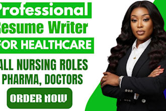 write an ats healthcare resume for nursing and medical jobs