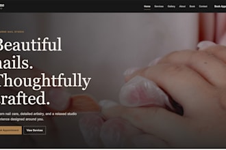 create modern websites for small businesses
