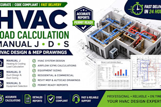 do hvac load calculation manual j d s hvac design and mep drawings