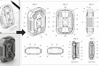 create uspto patent drawings for utility patents and design patent drawings