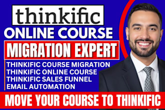 migrate your online course to thinkific course transfer lms migration expert