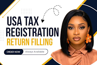 file usa sales tax registration, sales tax return filling and seller permit