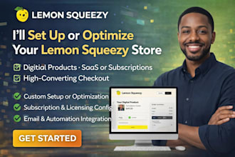 set up your lemon squeezy store for digital products and subscriptions