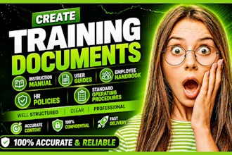 create training instruction manual user guides employee handbook HR policies sop
