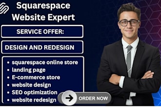design  squarespace coaching website