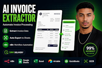 build an ai invoice data extractor and automation workflow