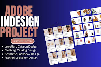 design fashion clothing jewellery cosmetic catalog and lookbook adobe indesign