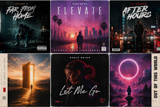 design album cover or single cover art