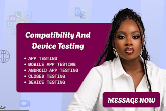 do manual mobile app testing and device testing for your app