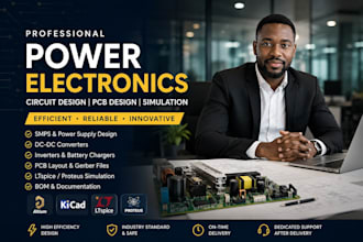 design power electronics circuits smps inverter converter and pcb
