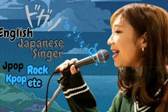 be female japanese singer rock singer pop singer edm singer pop rock edm vocals