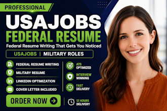 write usajobs federal resume, ats resume, ksa, ecqs and linkedin