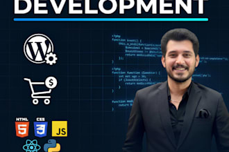 design and develop a wordpress website, blog, and website development