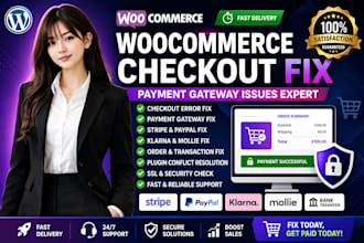 fix woocommerce checkout, payment gateway, stripe and paypal issues