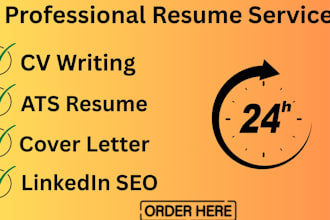 craft a professional ats resume, CV that helps you stand out