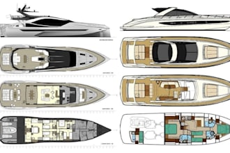 design aluminum, steel and fiberglass boat construction drawing