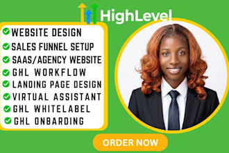 ghl funnel ghl va go high level expert website workflow gohighlevel automation