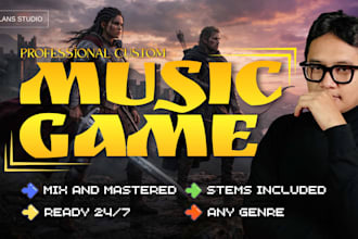 compose professional adventure game music and soundtracks