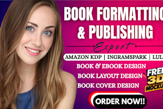 do KDP book formatting romance novel or memoir book formatting for ingramspark