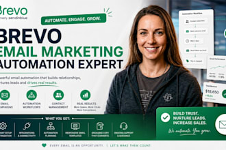 setup brevo email marketing automation, workflows, campaigns and templates