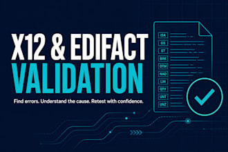 validate and troubleshoot your x12 or edifact edi file