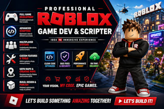 roblox developer roblox scripter lua scripting modpack uefn map roblox rpg