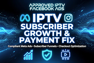setup approved iptv ads, telegram ads, iptv subscriber growth crypto ads