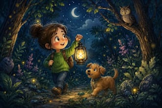 draw hand drawn children storybook illustrations