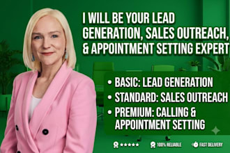 be your remote sales closer, lead generation, and appointment setting specialist