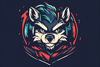 do mascot, character, sports, gaming, esports and cartoon logo