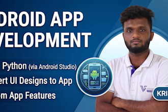 build custom native android app and convert ui design to app