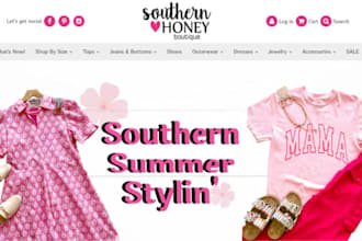 design wix fashion boutique website clothing store online boutique website
