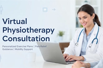 be your online physiotherapist for pain relief , posture correction and rehab