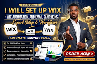 set up wix email marketing, wix automation, and email campaigns