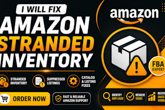 fix amazon stranded inventory, suppressed listings, and listing errors