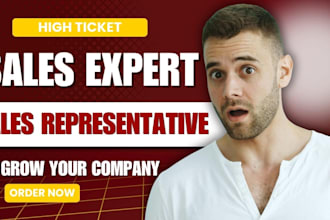 sales closer b2b sales sales representative high ticket sales lead online sales