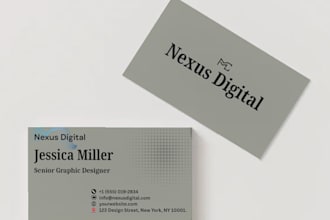 design professional and elegant business cards