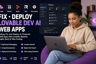 fix deploy lovable dev ai base44 debugging rork replit vibe coding web app store