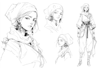 sketch your favorite character