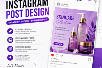 engaging instagram posts and carousel posts in canva