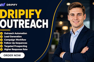 dripify outreach email automation dripify lead generation campaign workflow