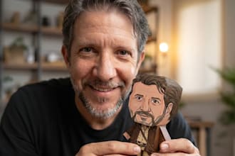 design a custom printable papercraft from your photo