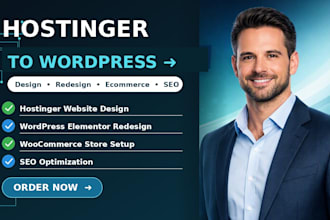 do hostinger website design redesign hostinger wordpress ecommmerce expert seo