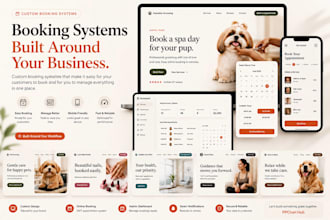 build a custom booking system with built in invoicing