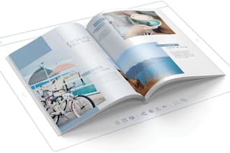 design flipbook, interactive PDF, digital magazine, ebook design and layout