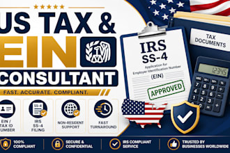 get an ein tax id number for your US llc or corporation