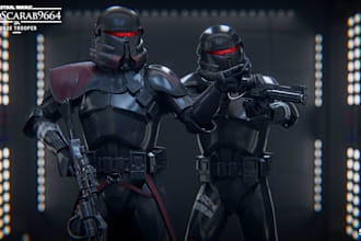 create high quality 3d character texturing