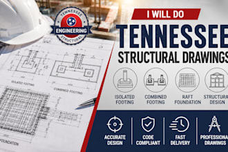tennessee structural drawings isolated footing, combined footing raft foundation